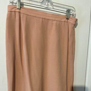 RENA ROWAN 100% SILK LINED SKIRT SZ 10